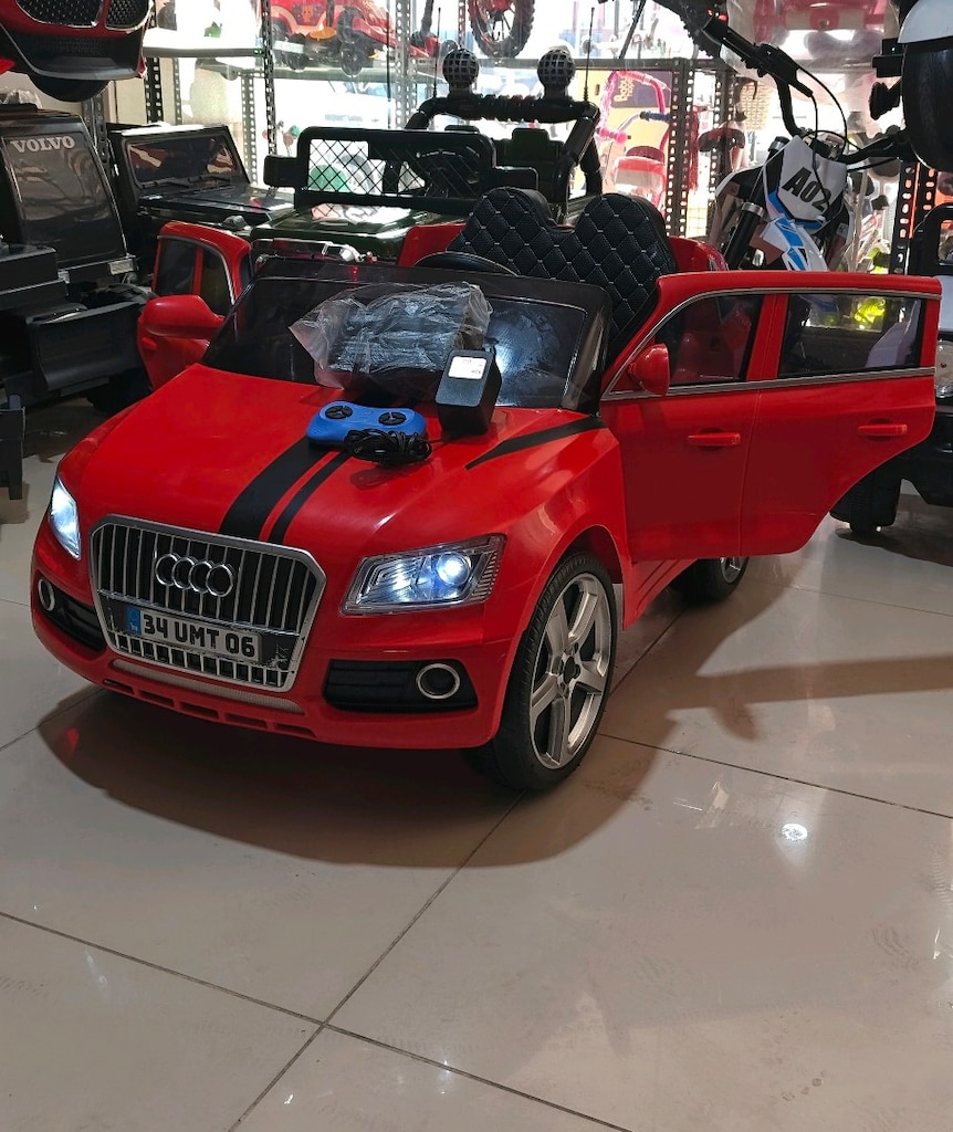 AnkaCar ÇOCUK OTO GALERİ (12+12 2 MOTOR )3 İLERİ KUMANDALI AKÜLÜ ARABA - 12