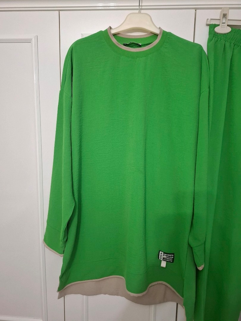 ikili tunik pantolon takımı - 2
