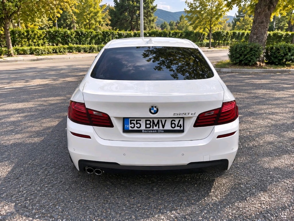 2011 BMW 520d F10 DİZEL OTOMATİK | 330.000 KM | DOLU DONANIM | ÖZEL PL - 3