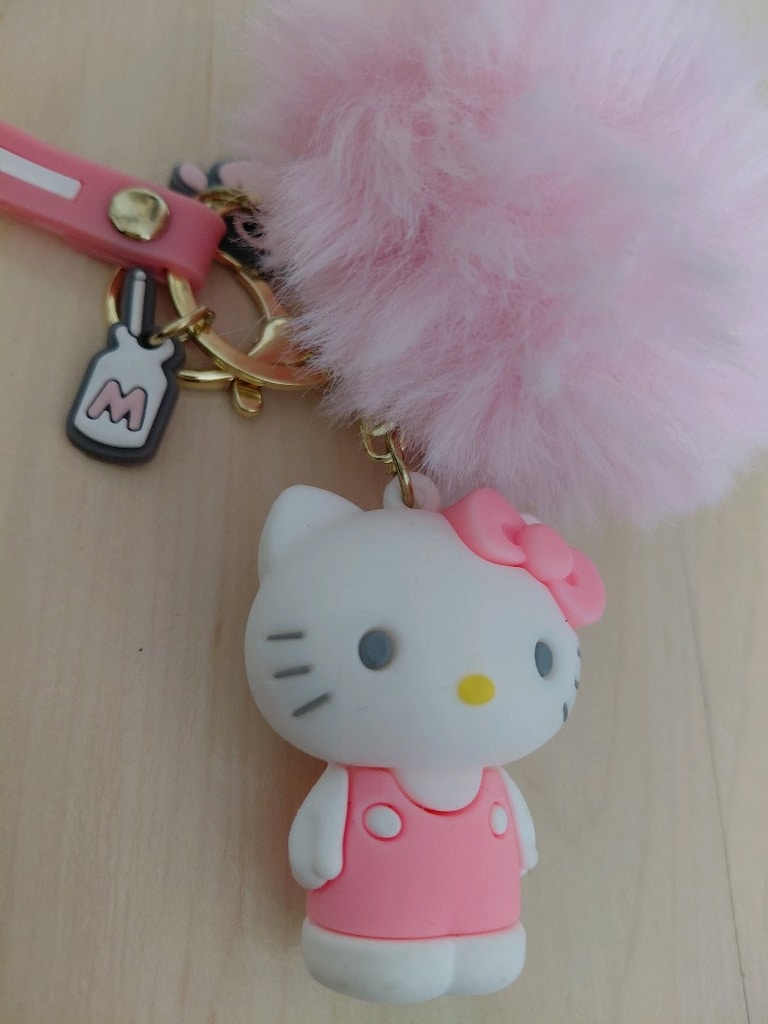 ponponlu anahtarlık hello Kitty sıfır - 3