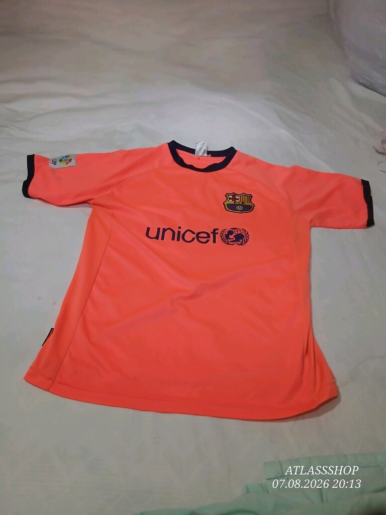 #Barcelona 2009-10 #Nostalji #Deplasman #Taraftar #Tişörtü - L Beden - 3
