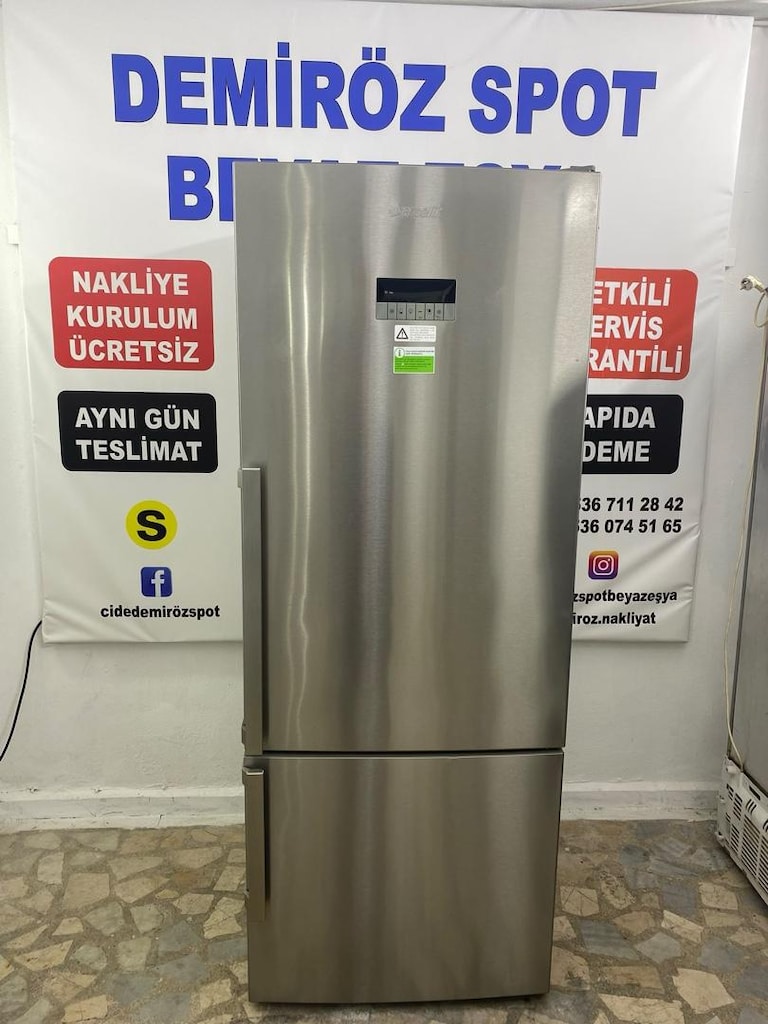 ARÇELİK BUZDOLABI İNOX 530 L - 8