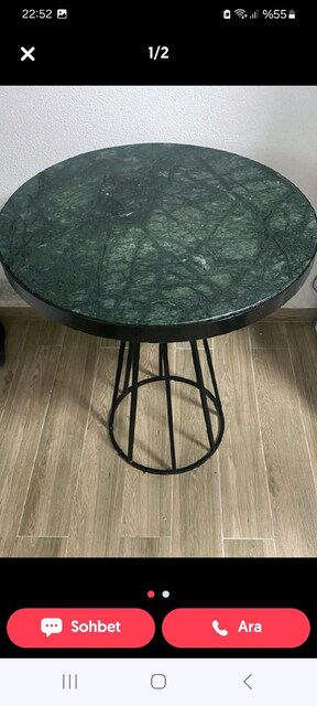 Granit masa bistro