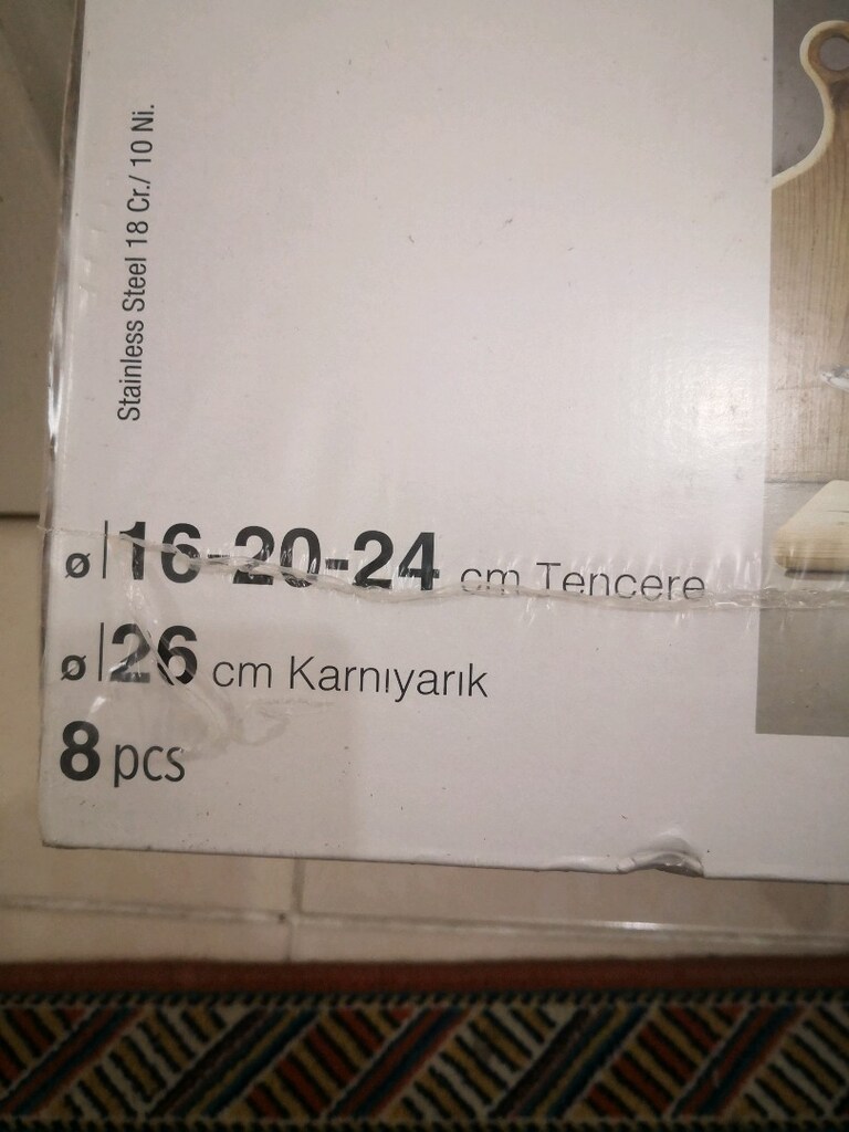 Çelik tencere seti - 6