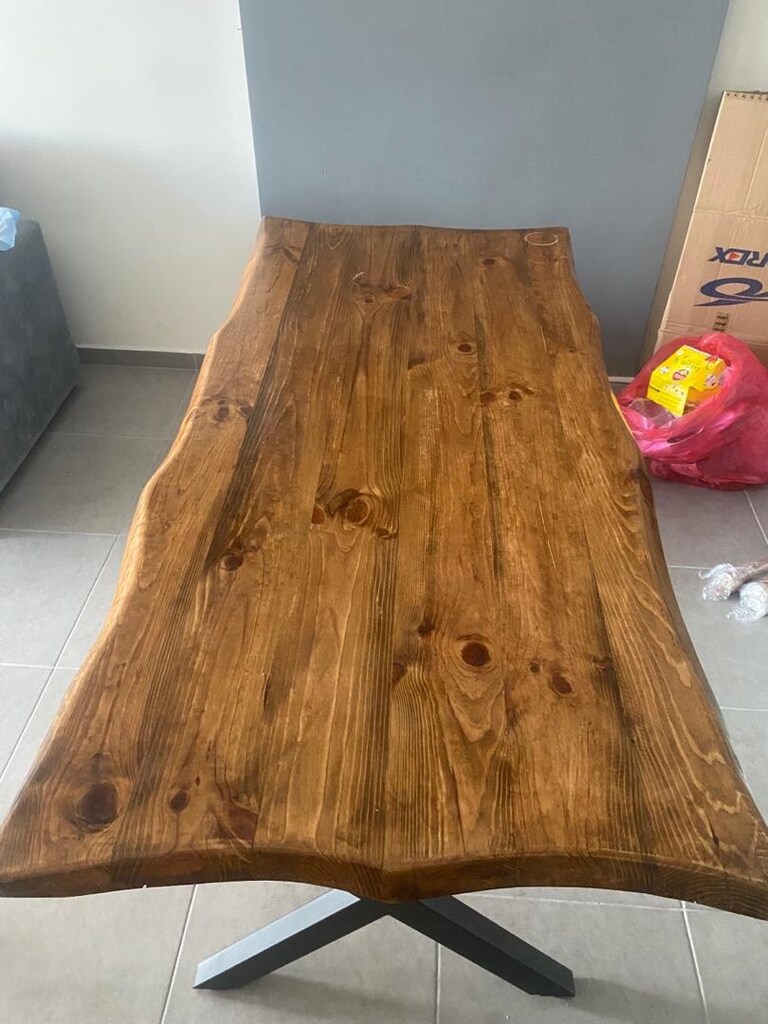Masif Masa 75x155 Masif Yemek Masası - 2