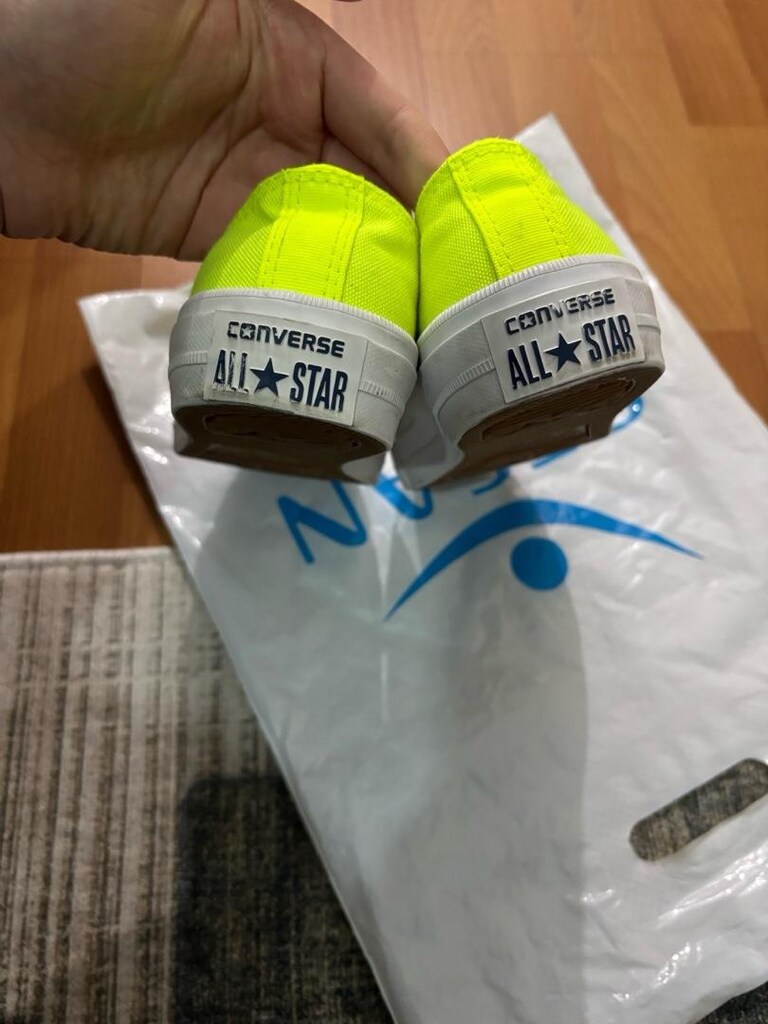 Orijinal Converse All Star Chuck Taylor 37 Numara Sıfır Ayarında - 5