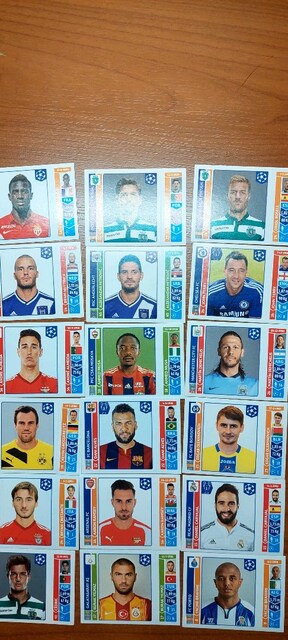 Futbolcu Sticerları ( 2014 -2015 )