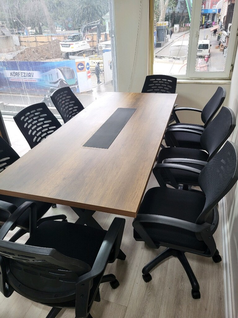 TOPLANTI MASASI 200×90 HEMEN TESLİM - 5