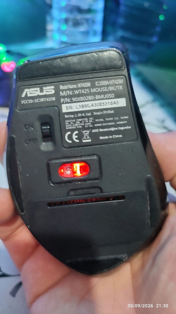 ASUS KABLOSUZ MAUSE - 6