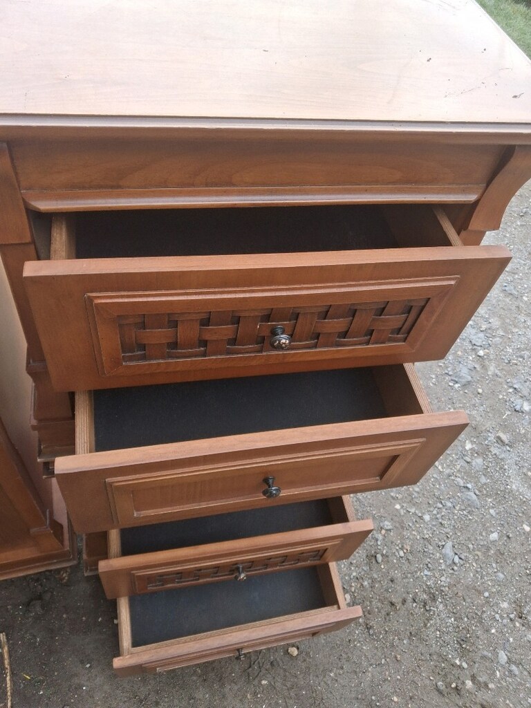 antika model komodin çekmece - 7