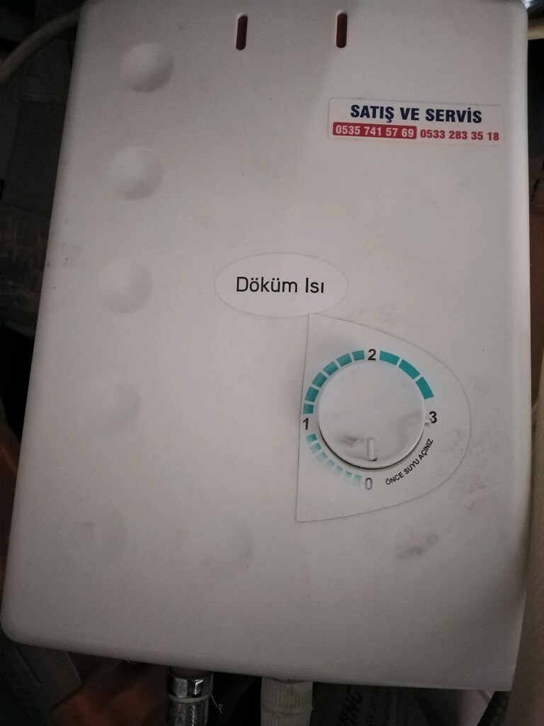 DÖKÜM ISI ANİ SU ISITICI ŞOHBEN 4 AY KULLANILDI. - 2