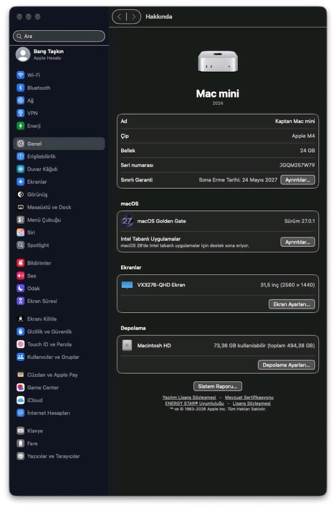 Mac Mini M4 - 6