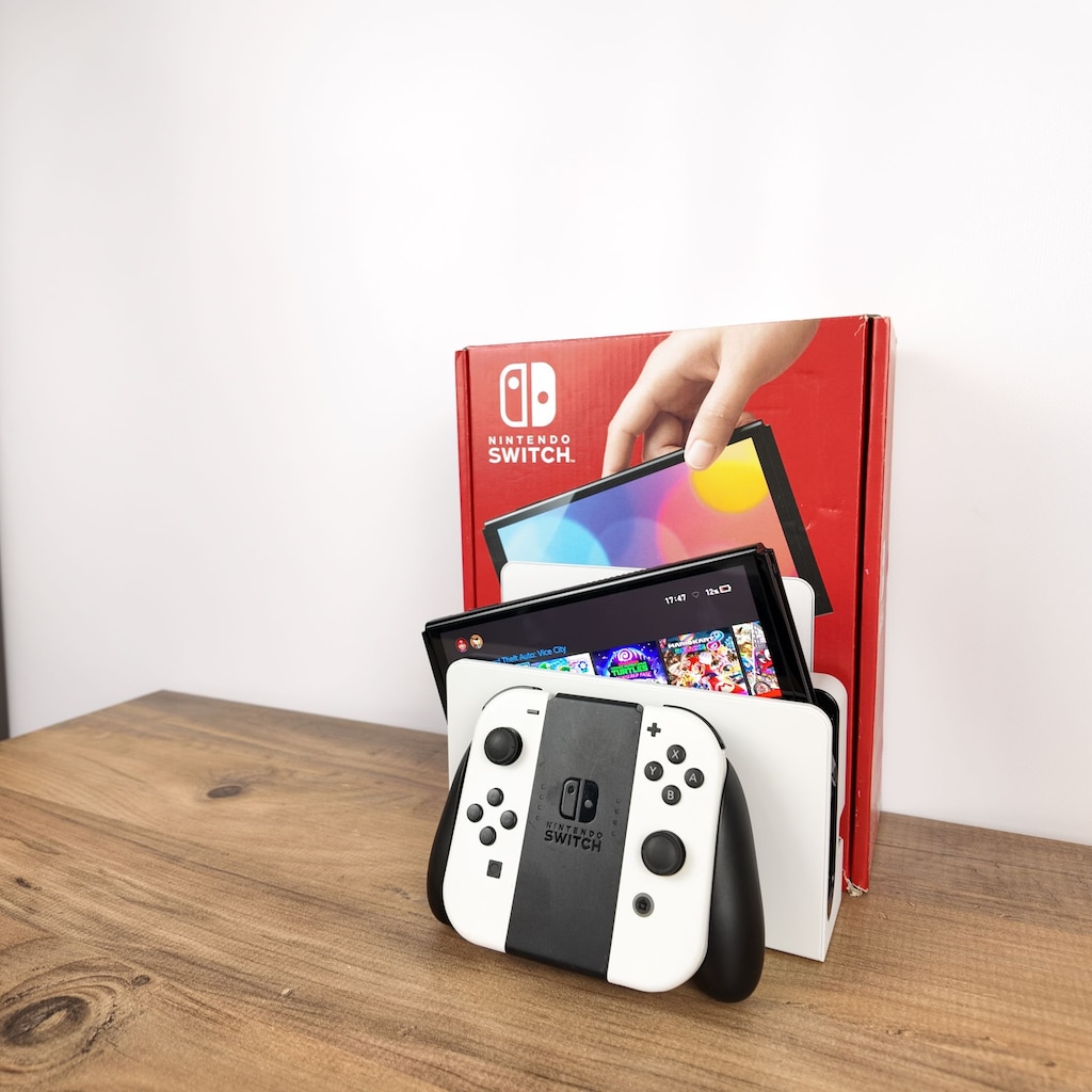 NINTENDO SWITCH OLED CFW 256 GB 40 OYUN YÜKLÜ İKİNCİ EL TEMİZ - 7
