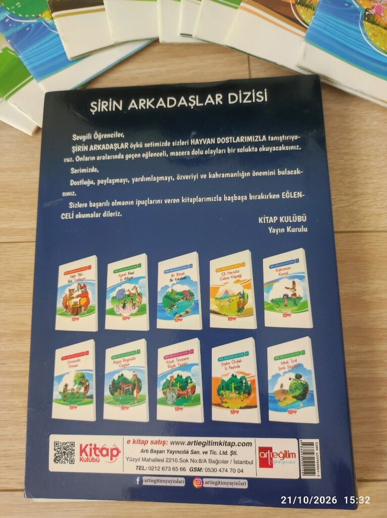 1. Sınıf Şirin Arkadaşlar Dizisi Okuma Seti - 4