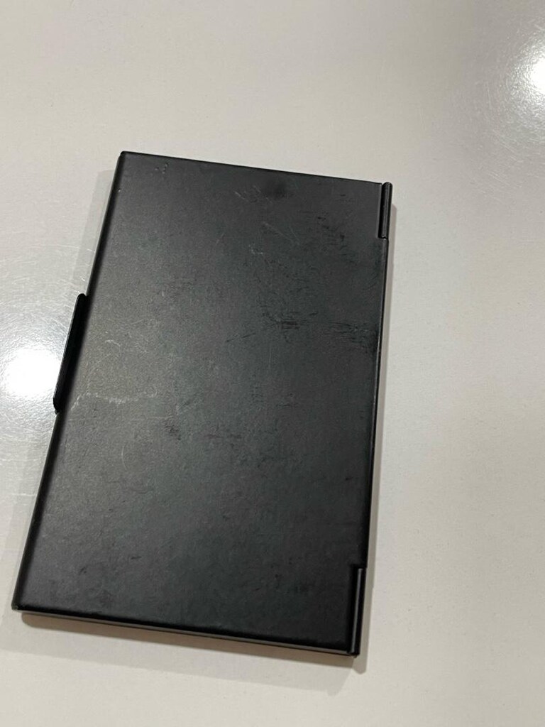 Metal gravür desenli kartvizitlik - 4