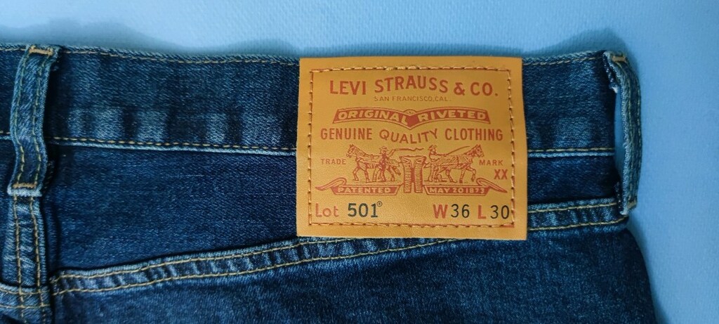 Levi's 501 Dark Indigo Kot Pantolon — görsel 9/12