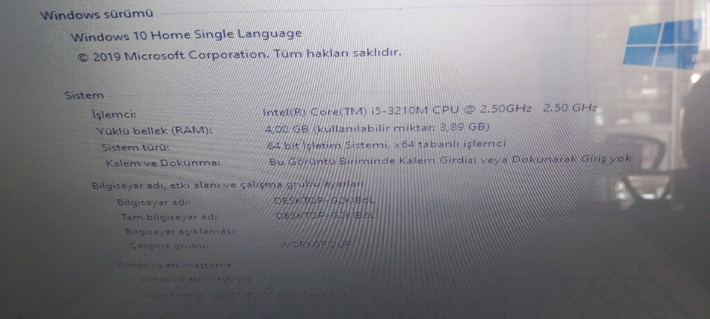 toshiba i5 laptop bilgisayar - 2
