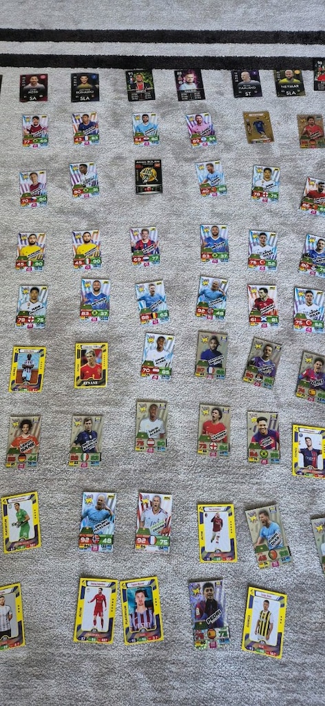 futbolcu kartları - 2