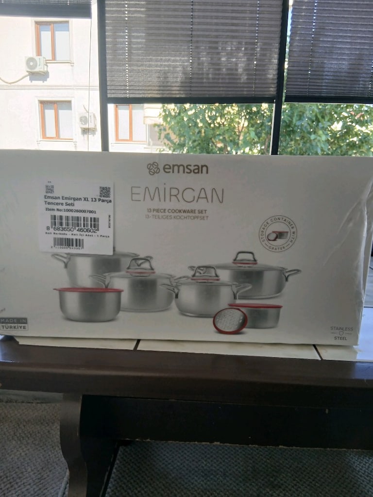 Emsan Emirgan 13 Parça Tencere Seti