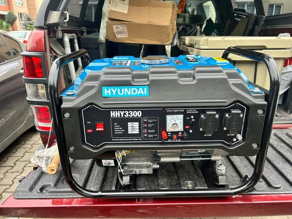 Hyundai HHY3300 2.8 KW jeneratör hiç kullanılmadı - 4