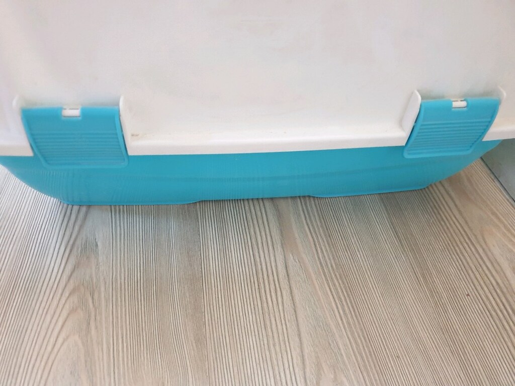 Kapalı Turkuaz Kedi Tuvaleti Rahat ve Pratik - 7