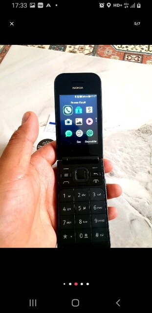 nokia 2720 flip garantili sıfır kvk