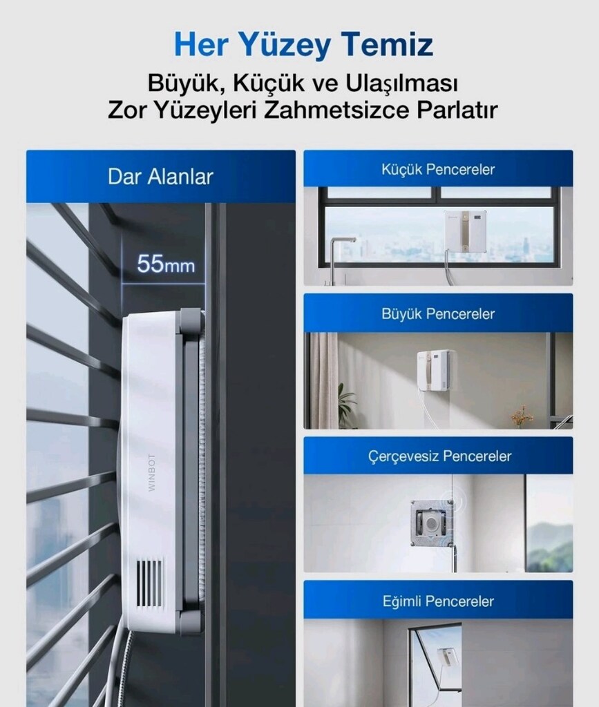 ECOVACS CAM SİLME MOTORU - 7