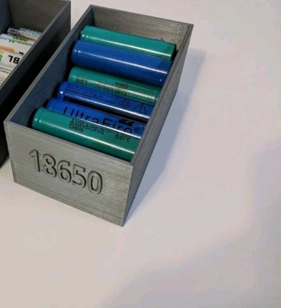 AA +AAA+18650 Pil Kutuları - 3
