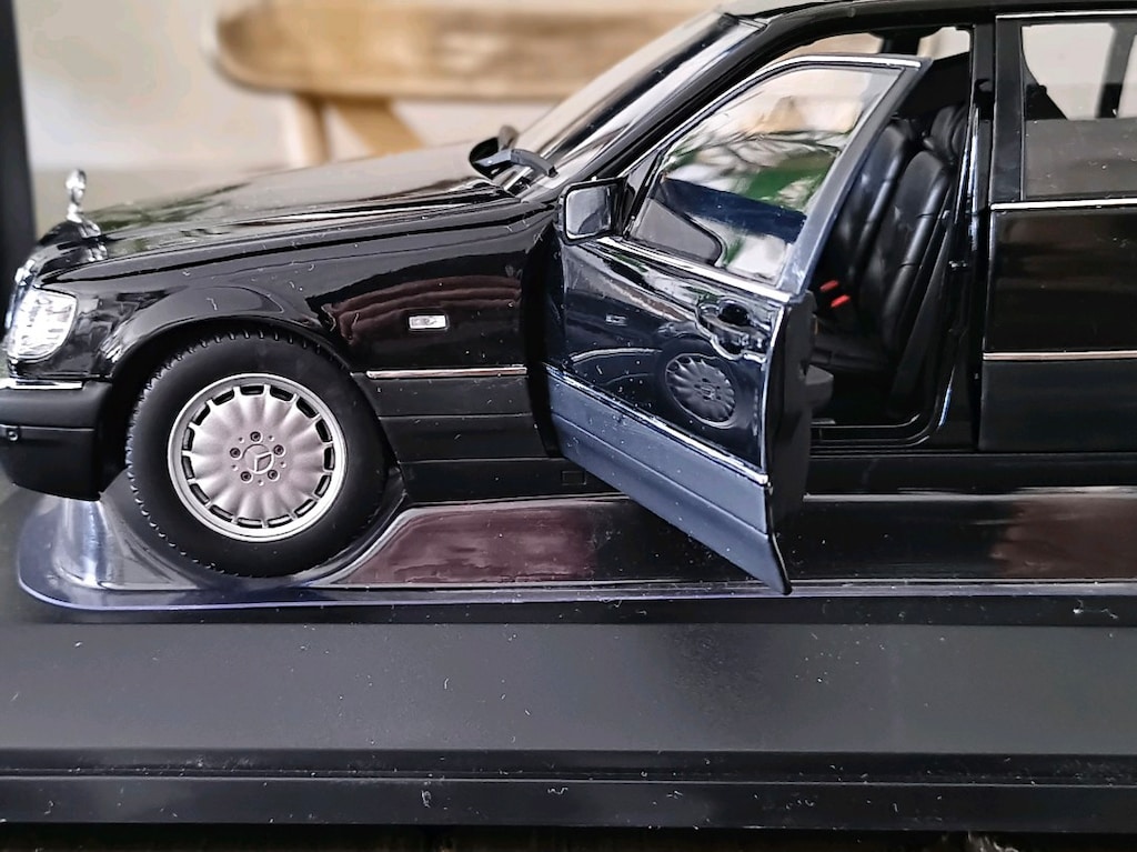 1:18 Mission Model Mercedes-Benz S600 V12 (W140 Balina Kasa) - Kutulu - 7
