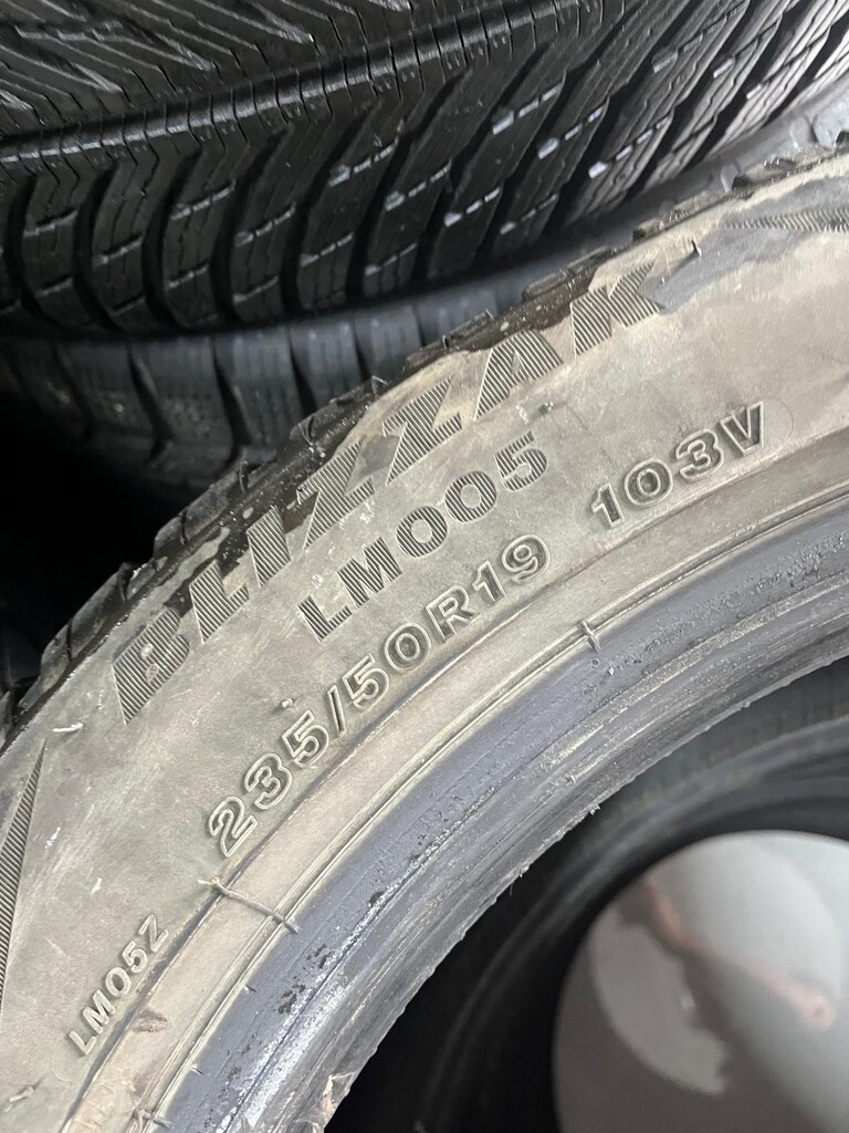 235 50 R19 BRIDGESTONE | 1. SINIF TEMİZ TAKIM KIŞLIK - 4