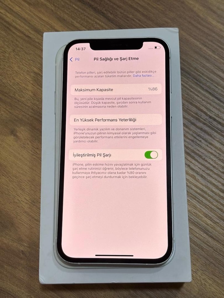 İPHONE 12 64 GB PİL SAĞLIĞI 86 TR - 10