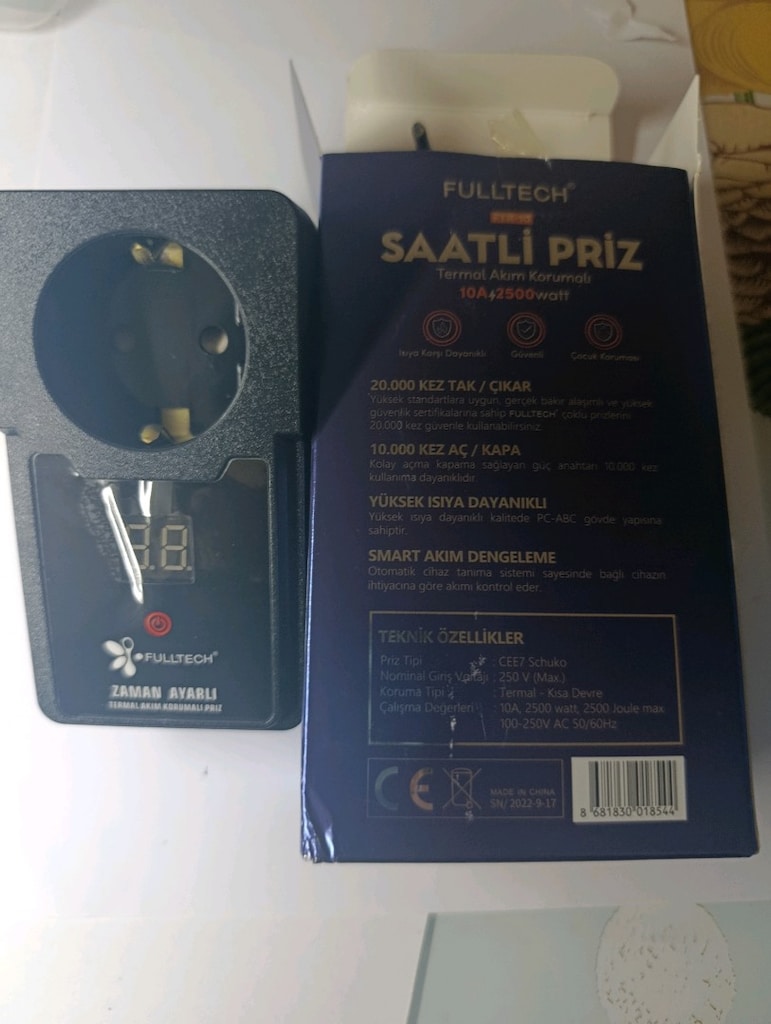 Fulltech Zaman Ayarlı Priz - 2