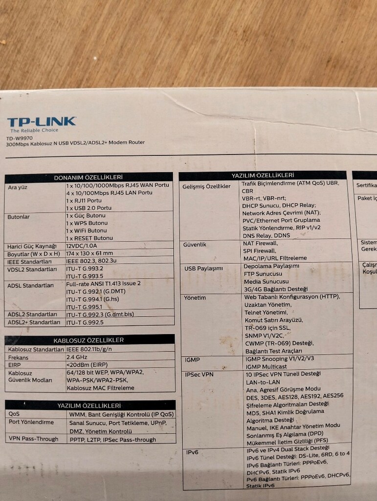 Modem Kablosuz 300 Mbps Tplink - 3