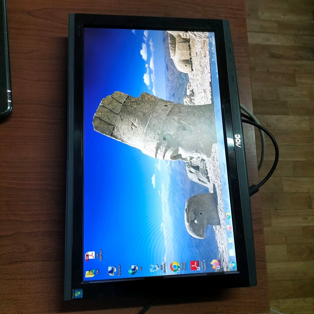 AOC Monitör model N941 SW.19 inch.Ayagi yok - 3