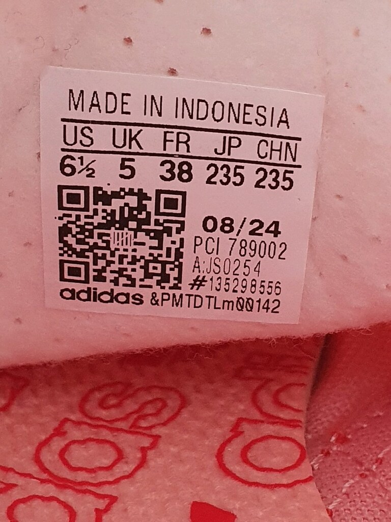 Adidas Spor ayakkabı kutulu Kırmızı Pembe Pudra SIFIR Orjinal 38 - 5