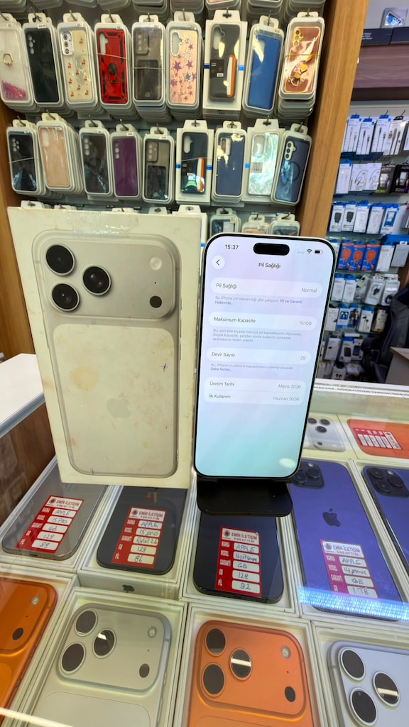 17 Pro max 256 gb 24 aya yakın apple garantili takasa açık - 4