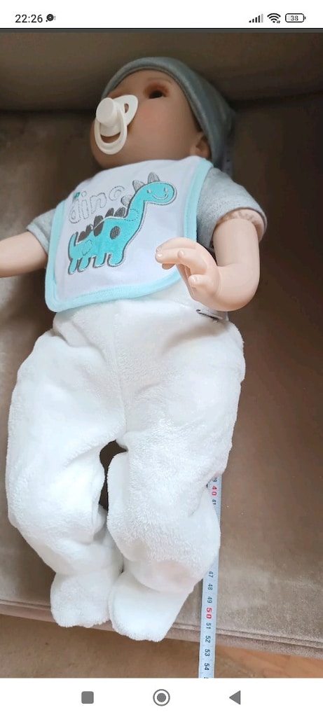GERÇEKÇİ REBORN BEBEK OYUNCAK BEBEK SİLİKON BEBEK - 5