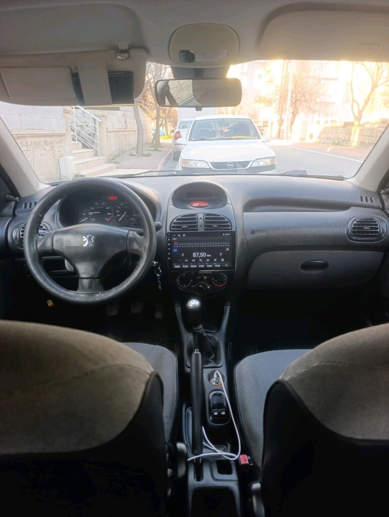 PEUGEOT 206 SEDAN TERTEMİZ - 5