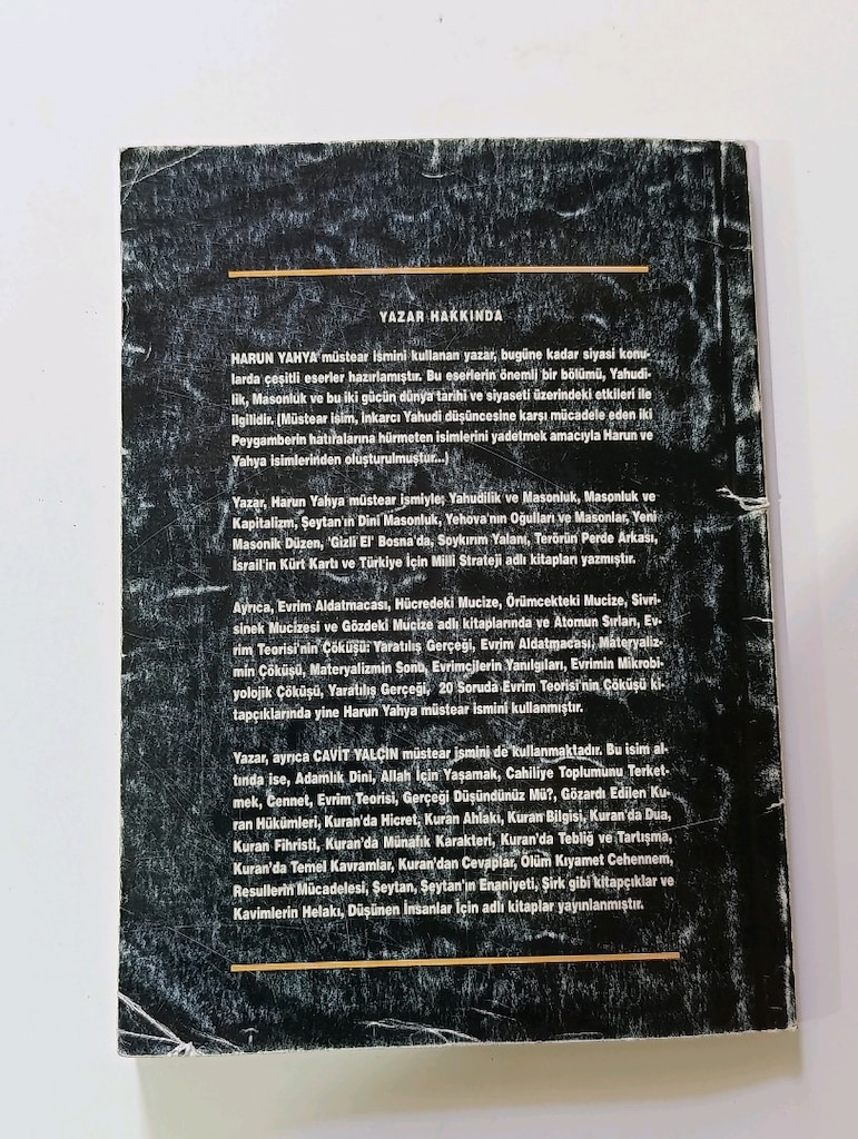 EVRİM ALDATMACASI - HARUN YAHYA - 4