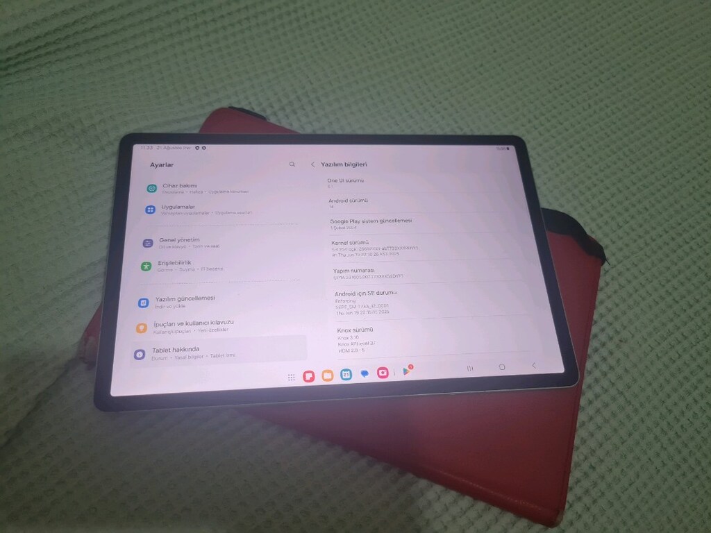 SIFIRDAN FARKSIZ YURTİÇİ 64GB 4RAM 12.4İNÇ SAMSUNG TABLET S7FE - 3