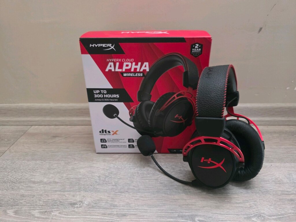 HyperX Alpha Wireless Kablosuz Kulaküstü Oyuncu Kulaklığı - 2