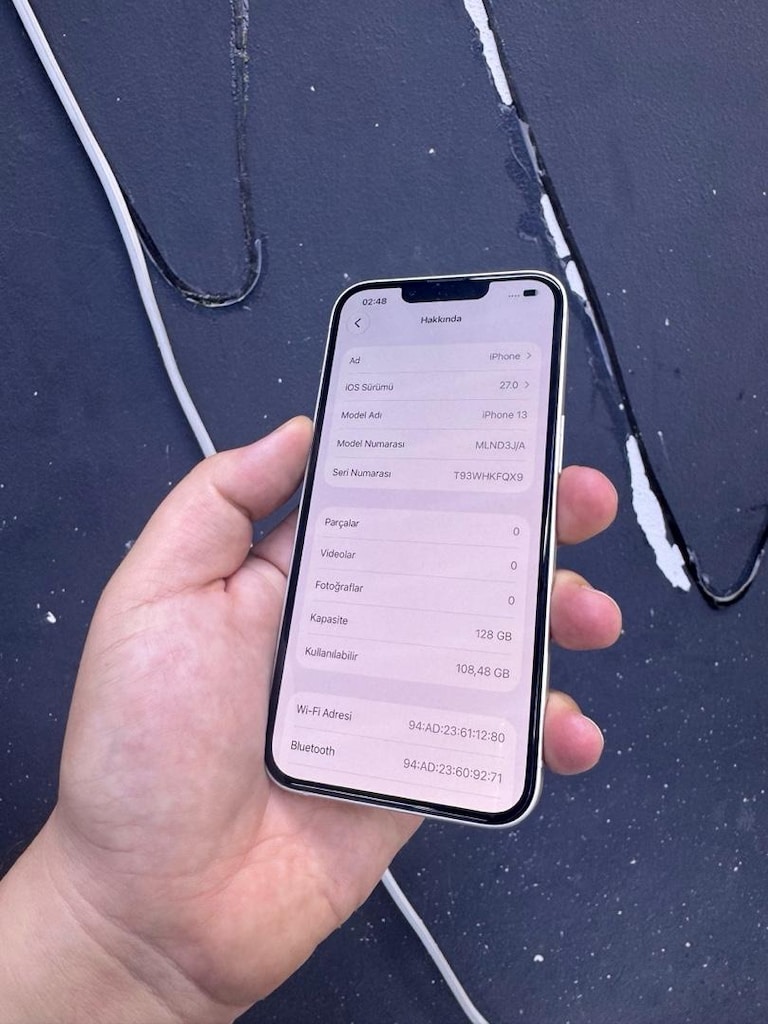 İPHONE 13 128 GB DEĞİŞENSİZ HATASIZ YD - 5