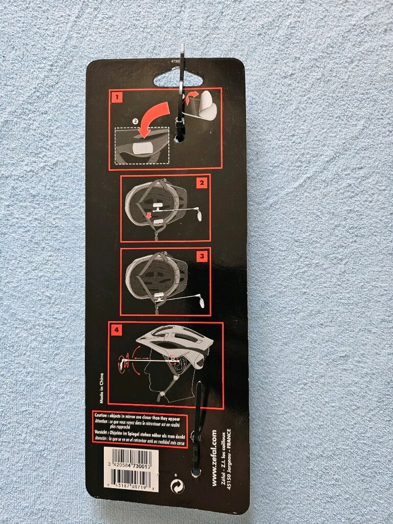 zefal z eye kask aynası sifir urun - 3