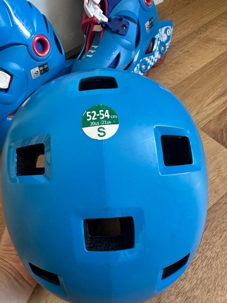 Oxelo Play 3 Çocuk Paten Seti (28-30 Numara) + Kask ve Koruma Seti HED - 3