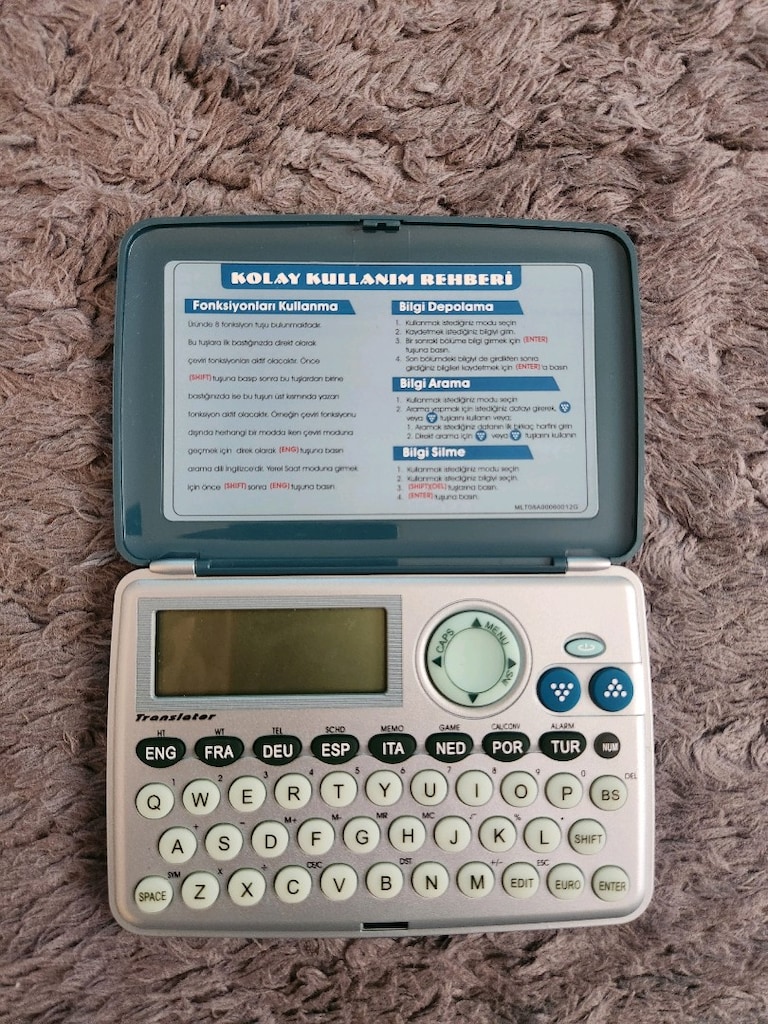 Asahi marka eski nesil elektronik translate sözlük - 3