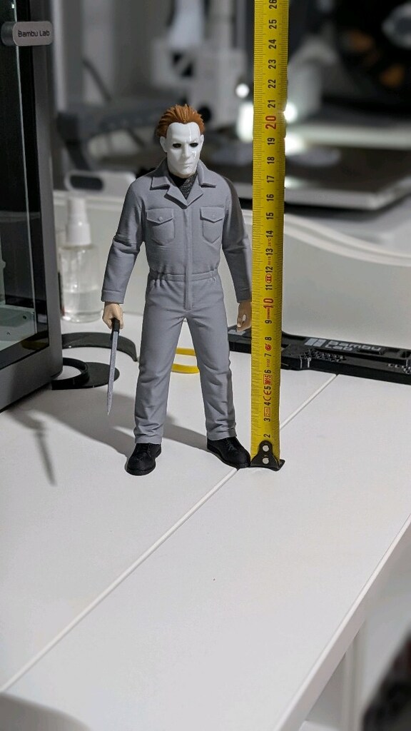Michael Myers Figür 3D baskılab_ankara - 5