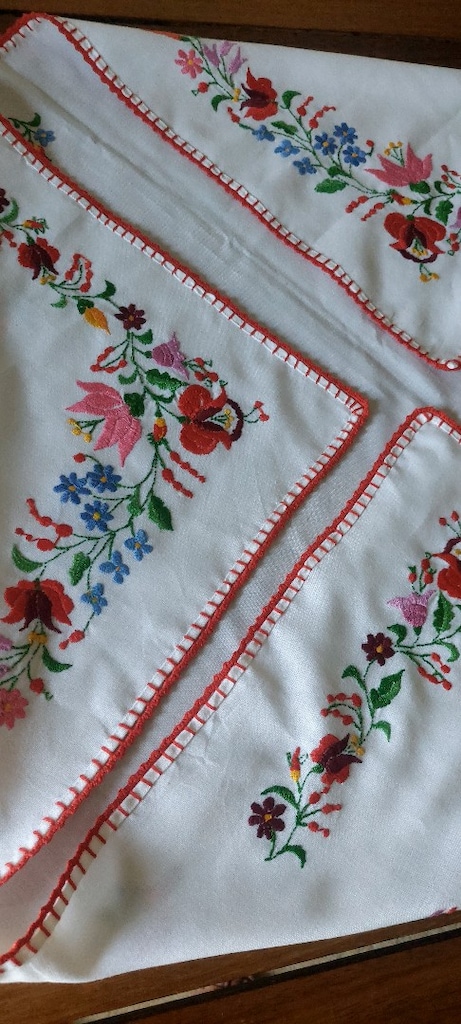ANTIKA AVRUPA NAKIS MACAR ORTU 86CM BOL BIBERLI VE CİCEKLER TEMA SİFİR - 8