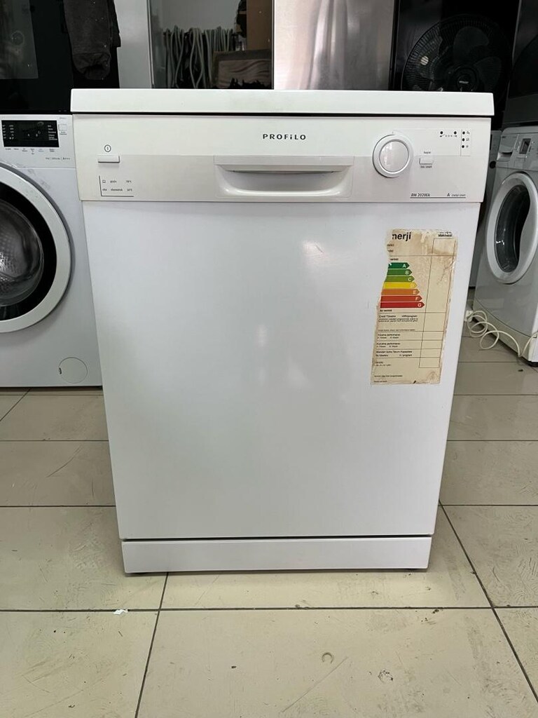Profilo 2 programlı yeni bakımlı tertemiz bulaşık makinesi - 6