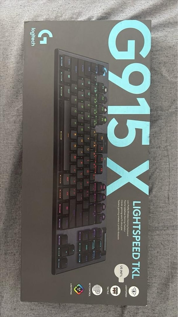 Logitech G915x lightspeed tkl gaming (oyuncu) klavyesi kapalı kutu - 2
