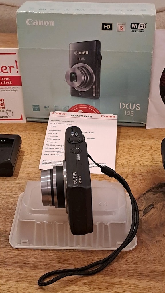 canon ixus HD WiFi yeni tertemiz - 5